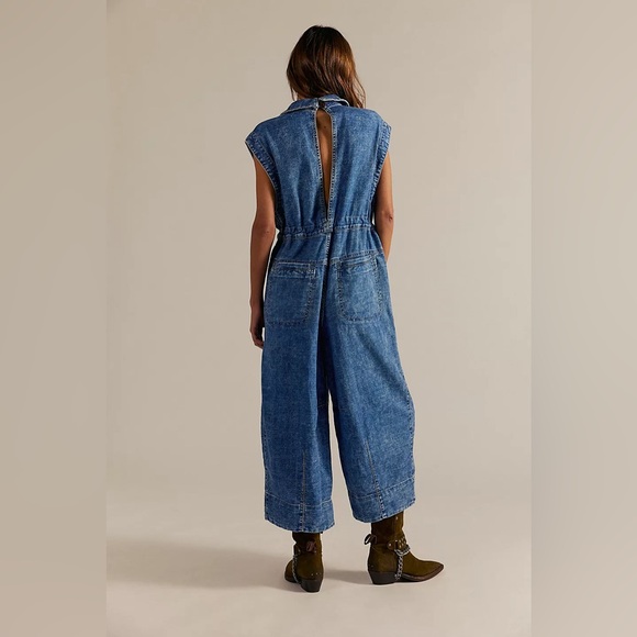 We The Free Lantana Cropped Coverall - Picture 3 of 9